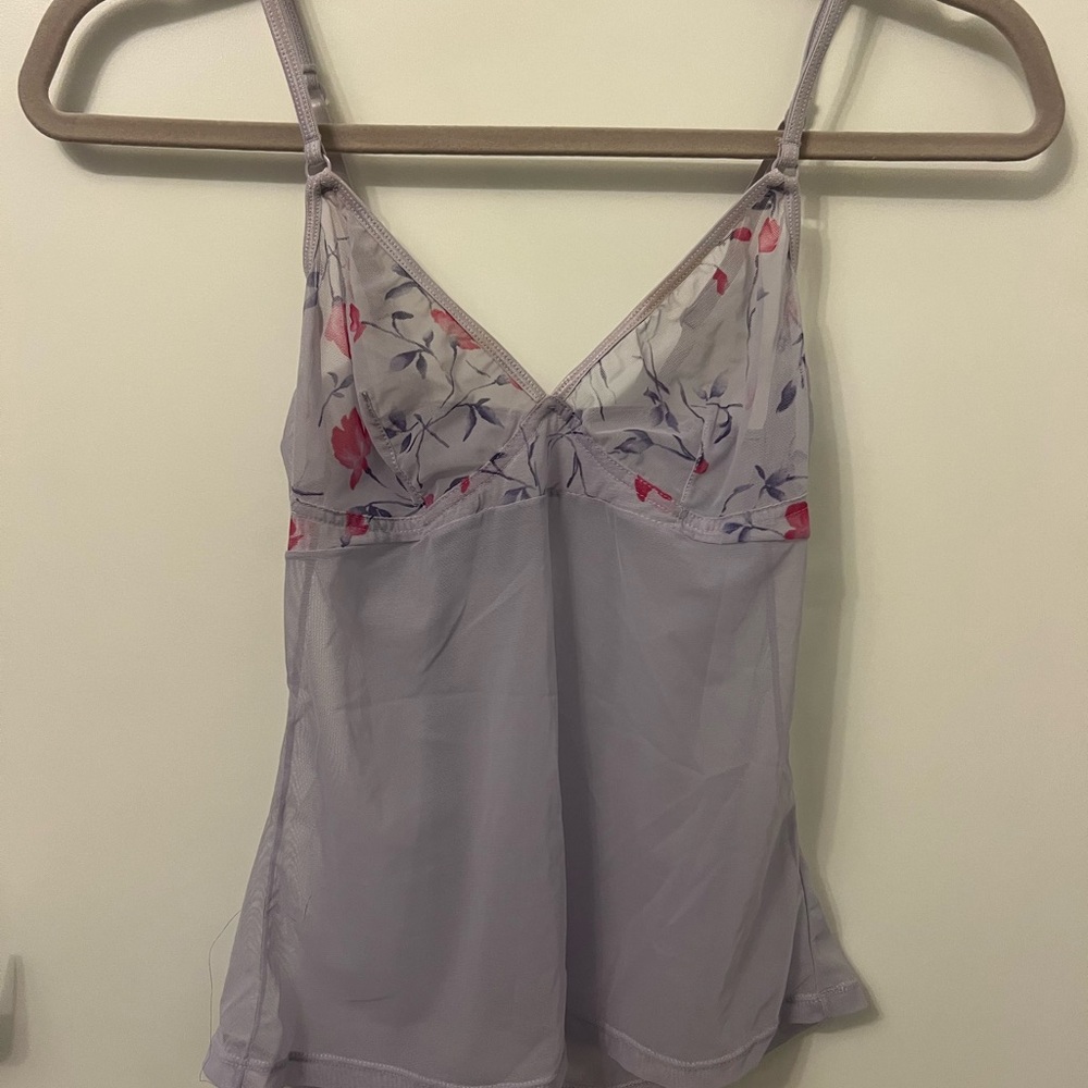 Floral Sheer Camisole